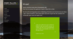 Desktop Screenshot of andyallan.co.uk